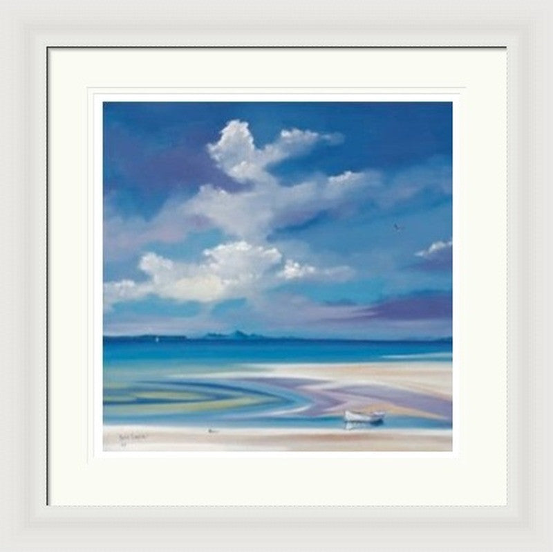 Silver Sands, Eigg and Rhum by Daniel Campbell