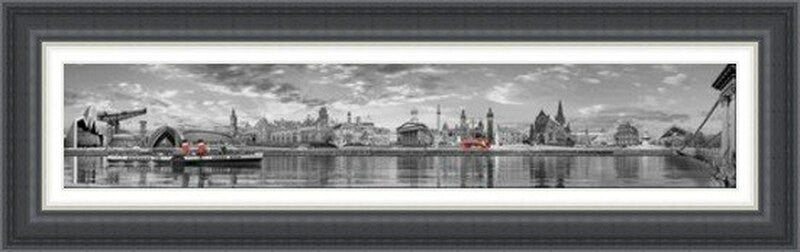 Trip Around Glasgow Black and White