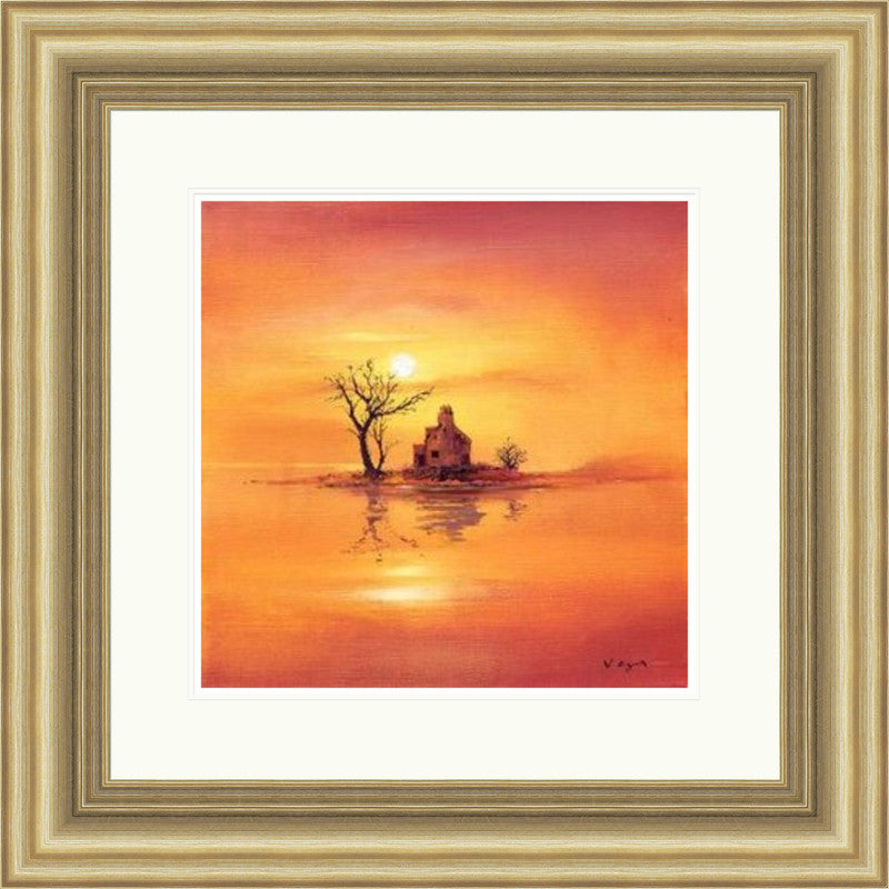 Sunset's Silhouette By Vega