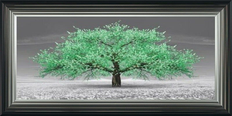 Green Cherry Blossom Tree