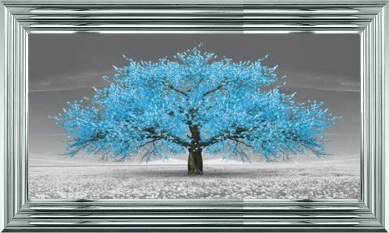 Turquoise Cherry Blossom Tree