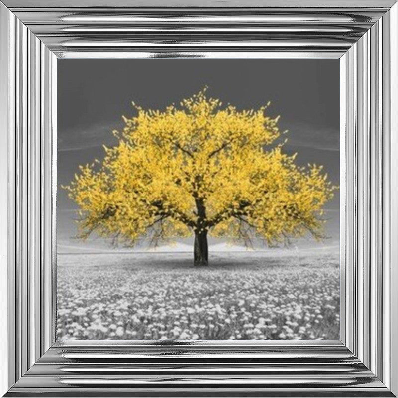 Yellow Cherry Blossom Tree