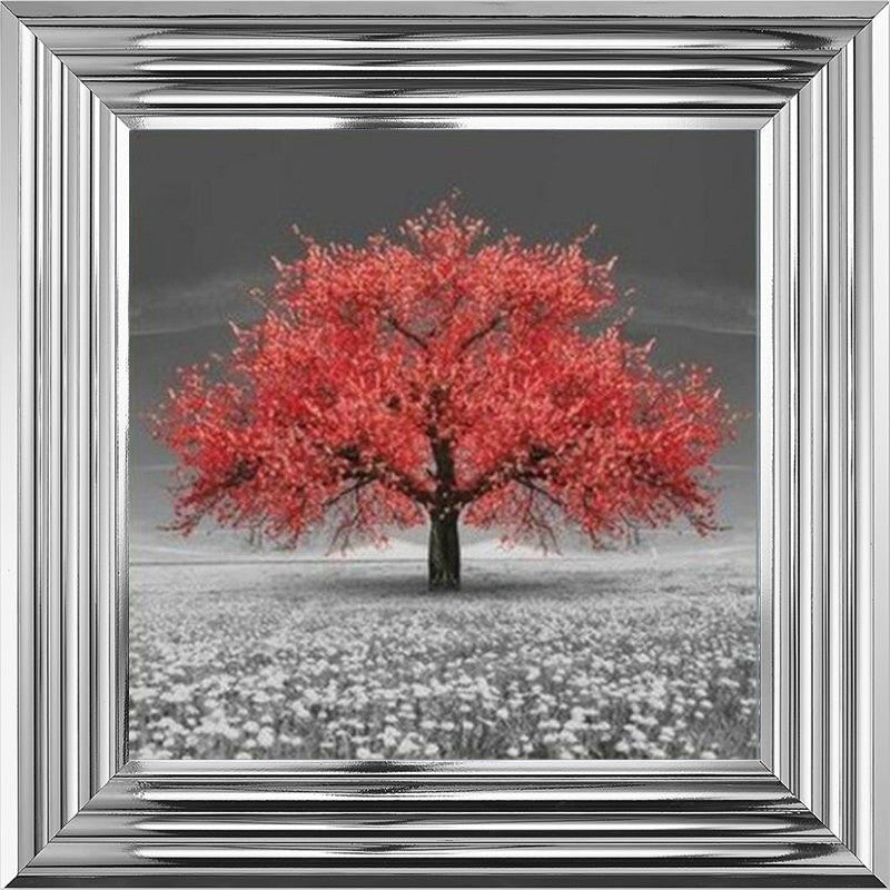Red Cherry Blossom Tree