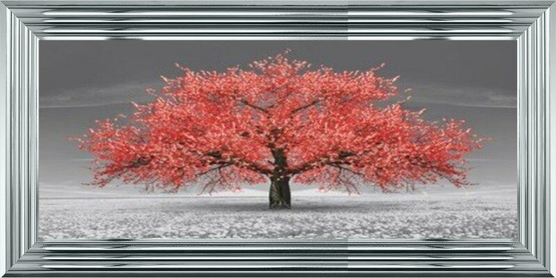 Red Cherry Blossom Tree