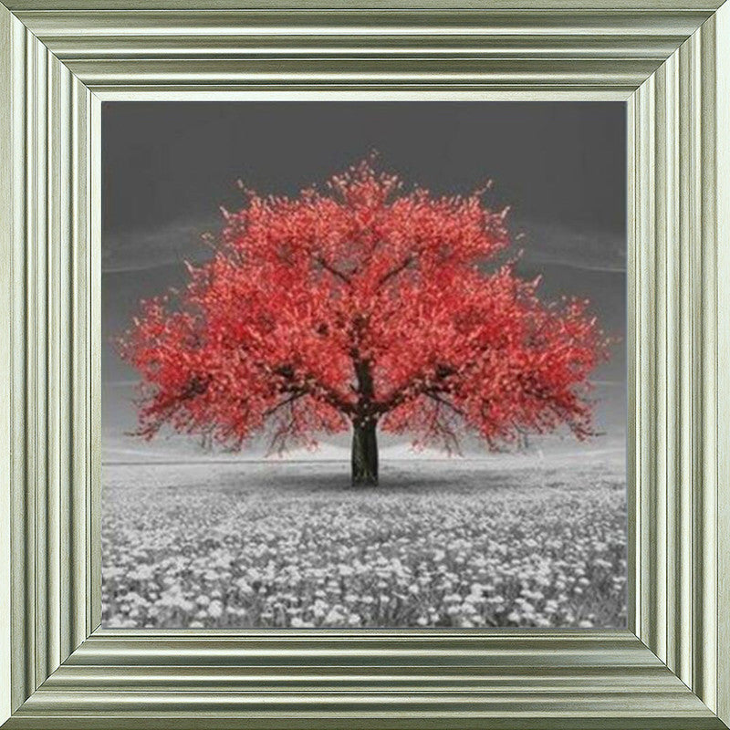 Red Cherry Blossom Tree