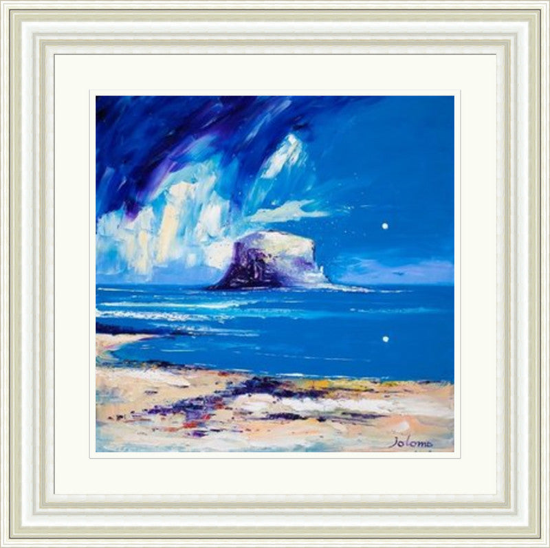 Light Rain on the Bass Rock by Jolomo