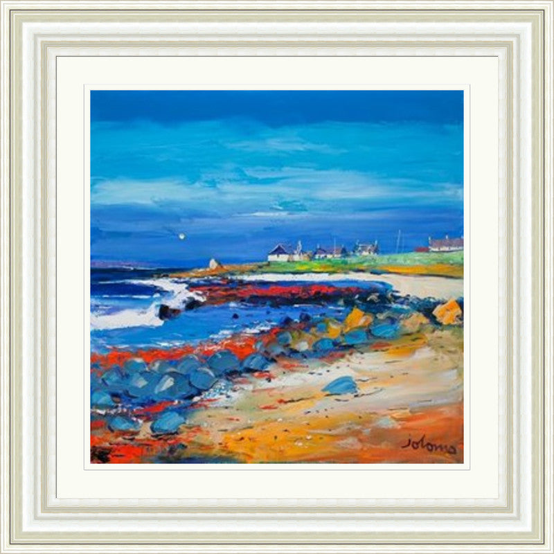 The Red Rocks at Chleit Kirk, Kintyre by Jolomo