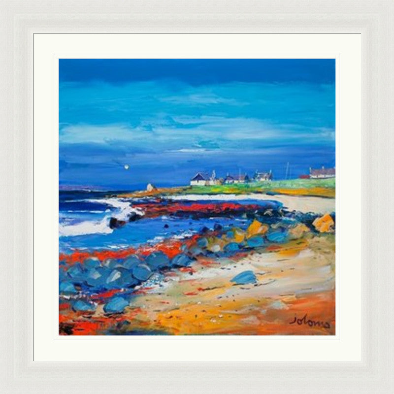 The Red Rocks at Chleit Kirk, Kintyre by Jolomo
