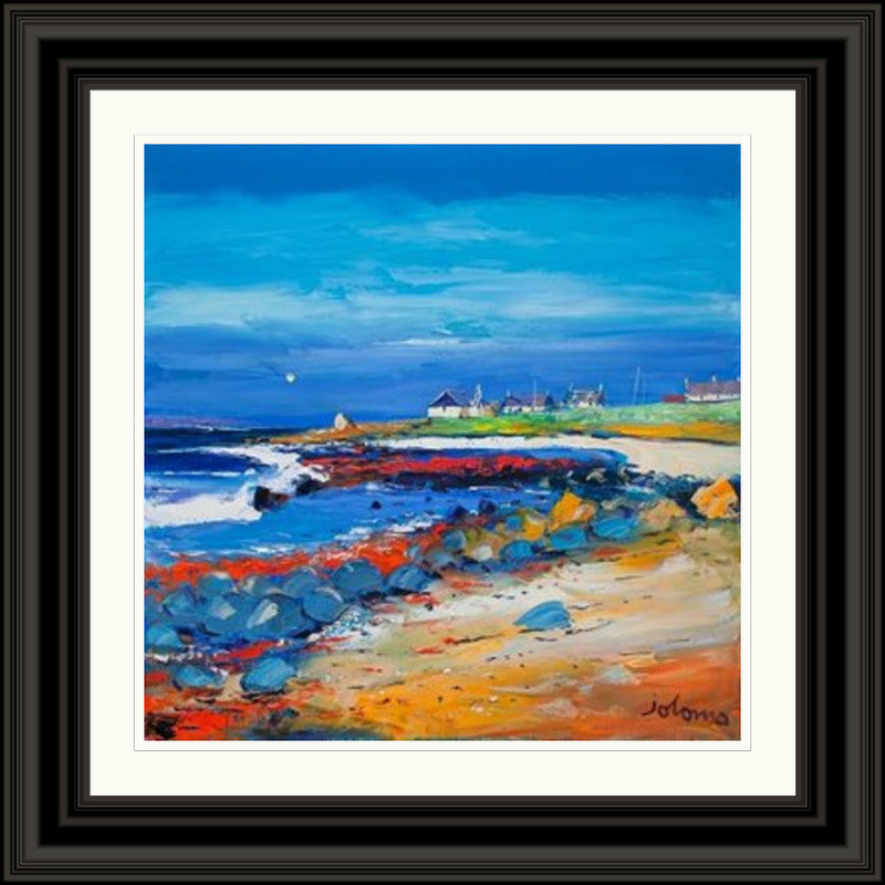 The Red Rocks at Chleit Kirk, Kintyre by Jolomo