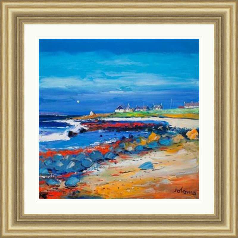 The Red Rocks at Chleit Kirk, Kintyre by Jolomo