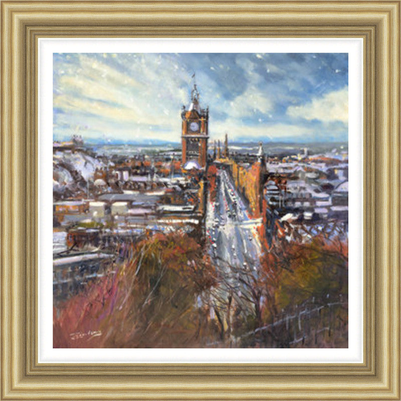 A Winter Blanket, Edinburgh by James Somerville Lindsay