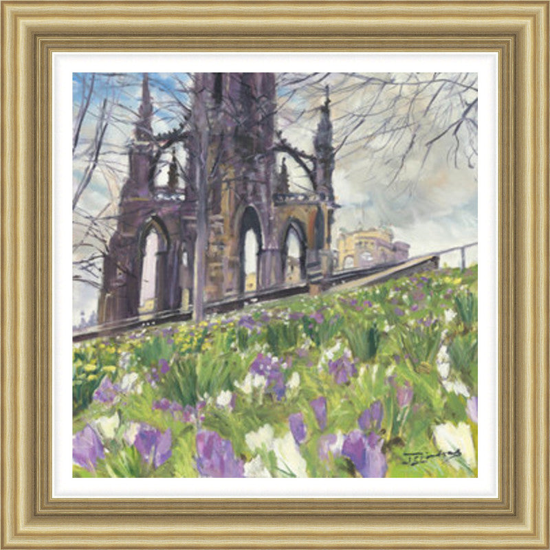 Awakenings Beneath the Scott Monument by James Somerville Lindsay