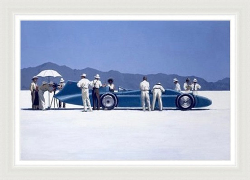 Bluebird at Bonneville by Jack Vettriano