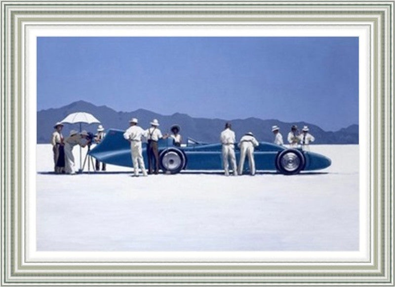 Bluebird at Bonneville by Jack Vettriano