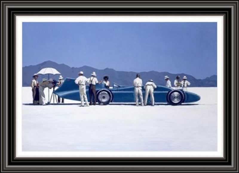 Bluebird at Bonneville by Jack Vettriano