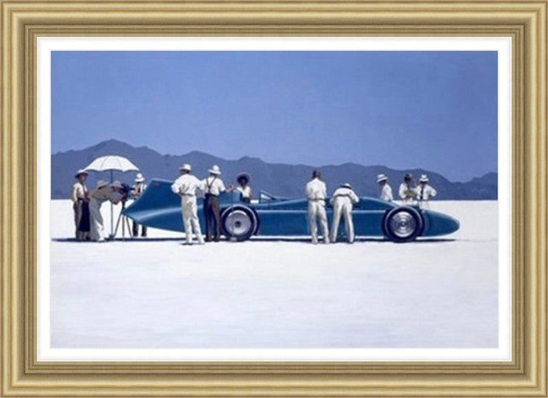Bluebird at Bonneville by Jack Vettriano