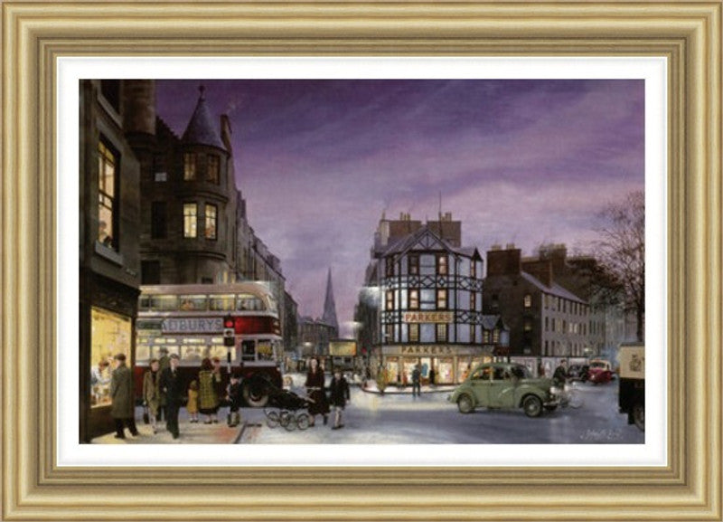 Bristo Street 1950s, Colour by John M Boyd