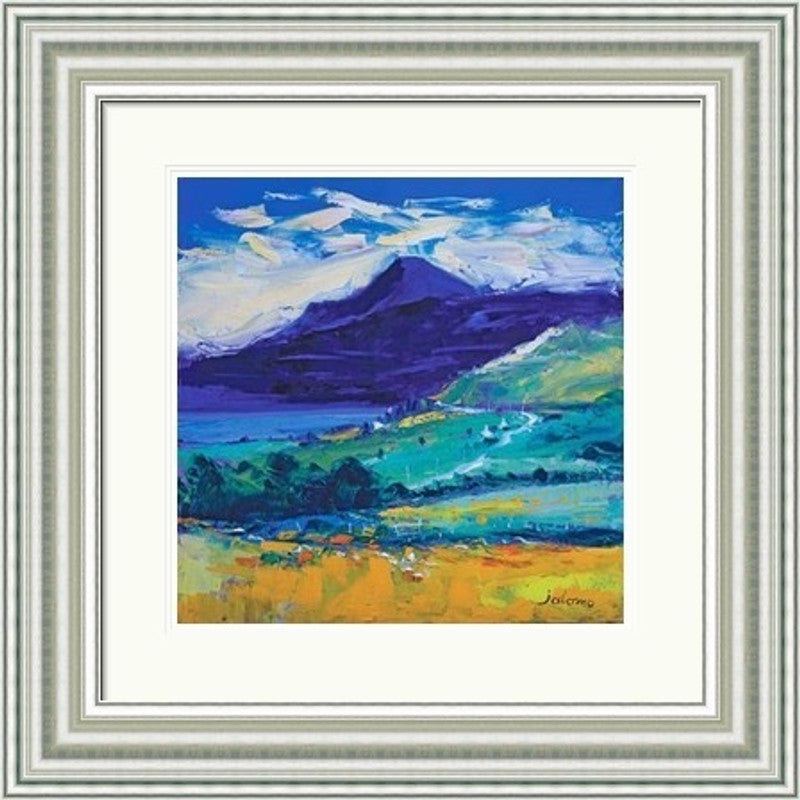 Evening Light on Ben Talla, Mull by Jolomo