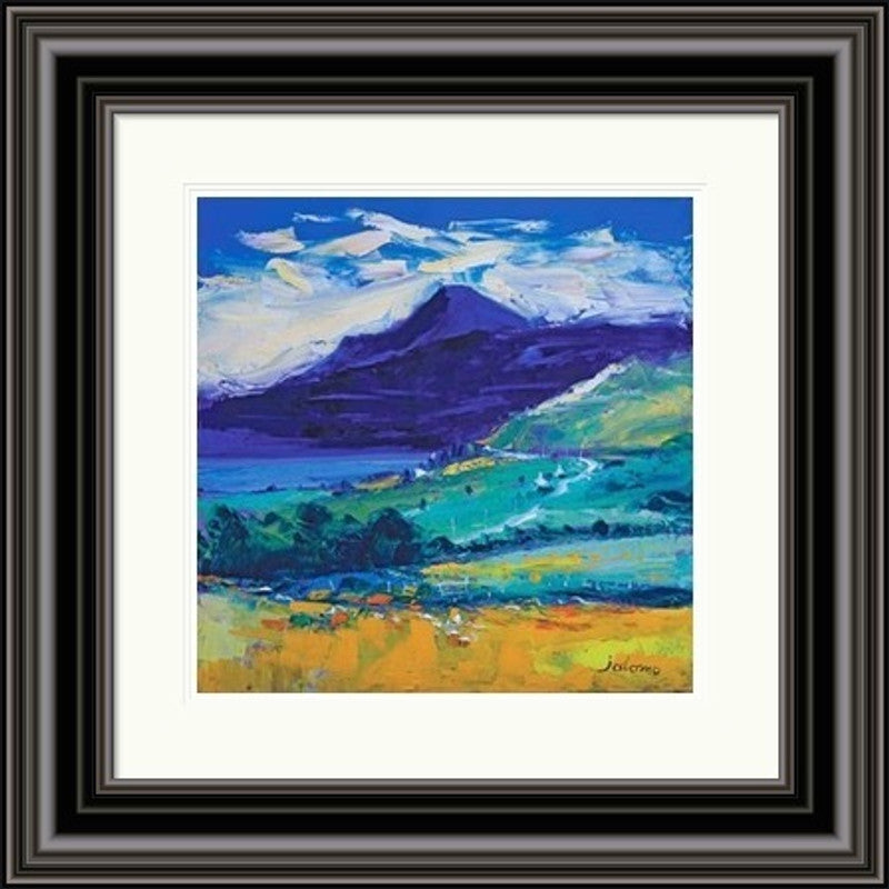 Evening Light on Ben Talla, Mull by Jolomo