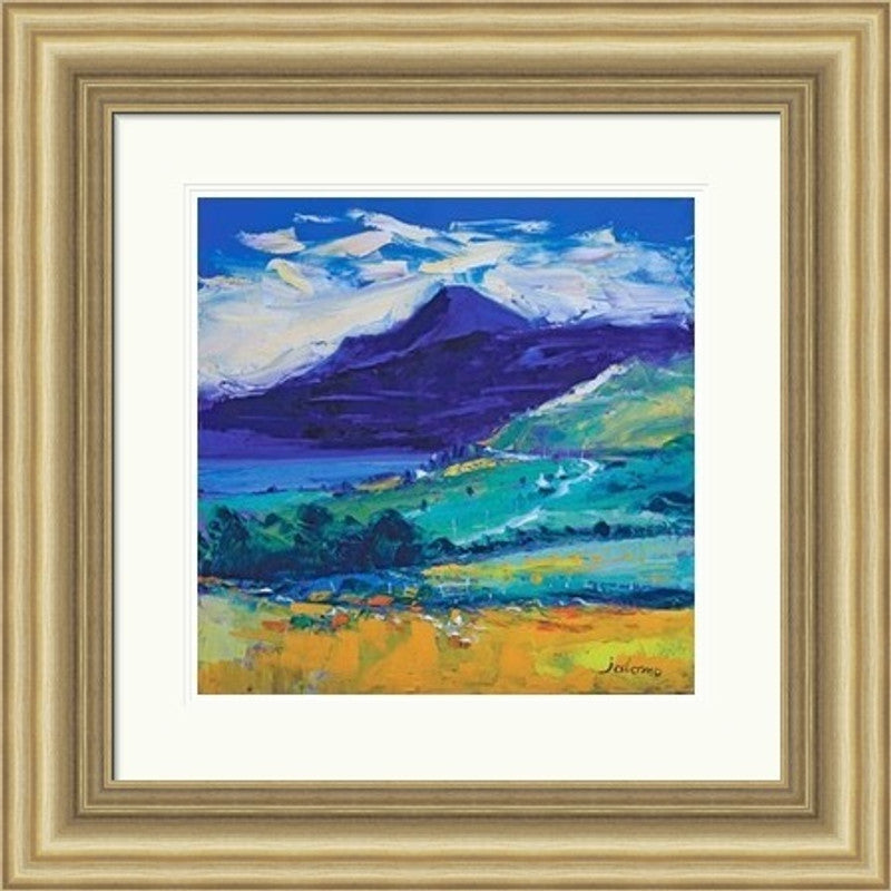 Evening Light on Ben Talla, Mull by Jolomo