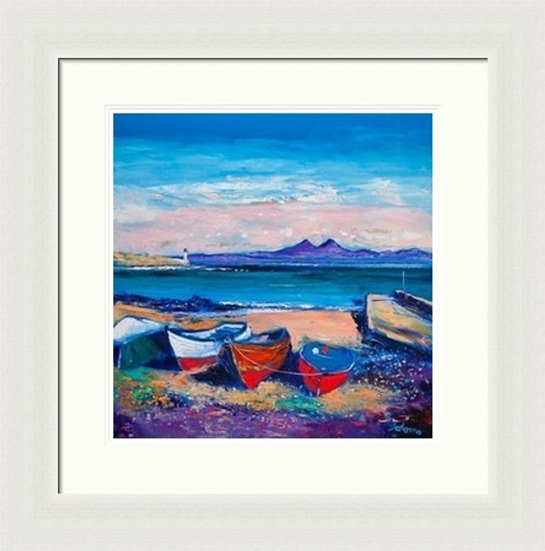 Beached Boats, Loch Indaal, Islay by Jolomo