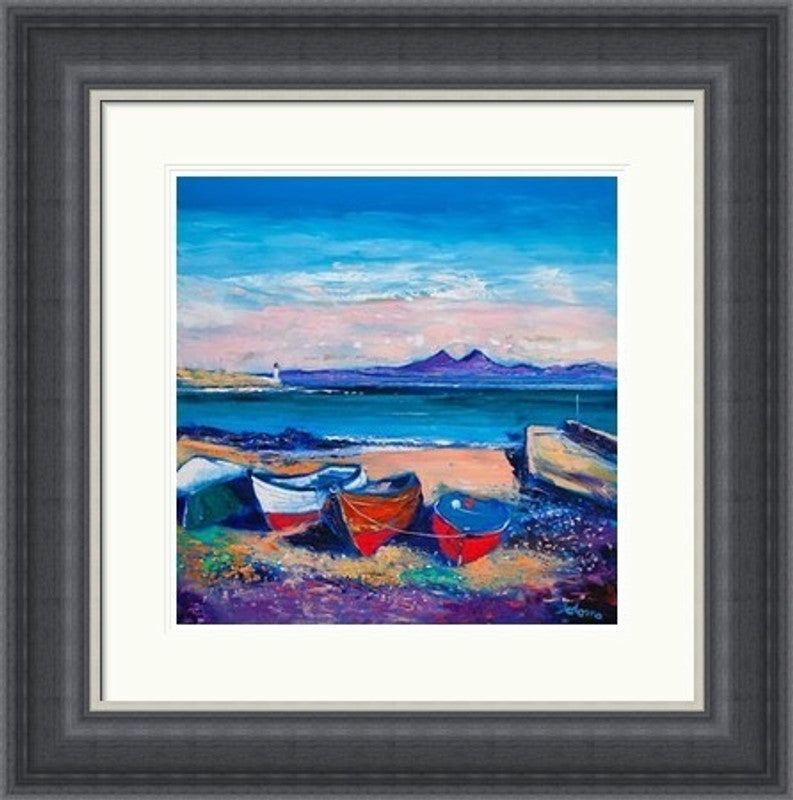 Beached Boats, Loch Indaal, Islay by Jolomo
