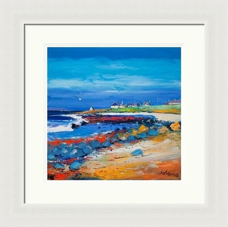 The Red Rocks at Chleit Kirk, Kintyre by Jolomo