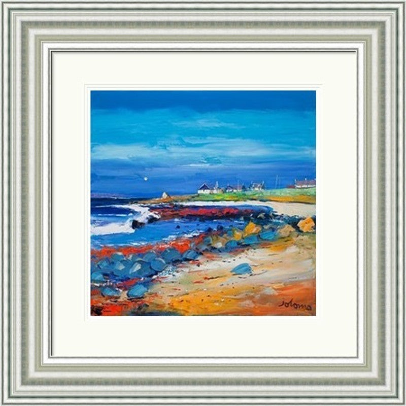 The Red Rocks at Chleit Kirk, Kintyre by Jolomo