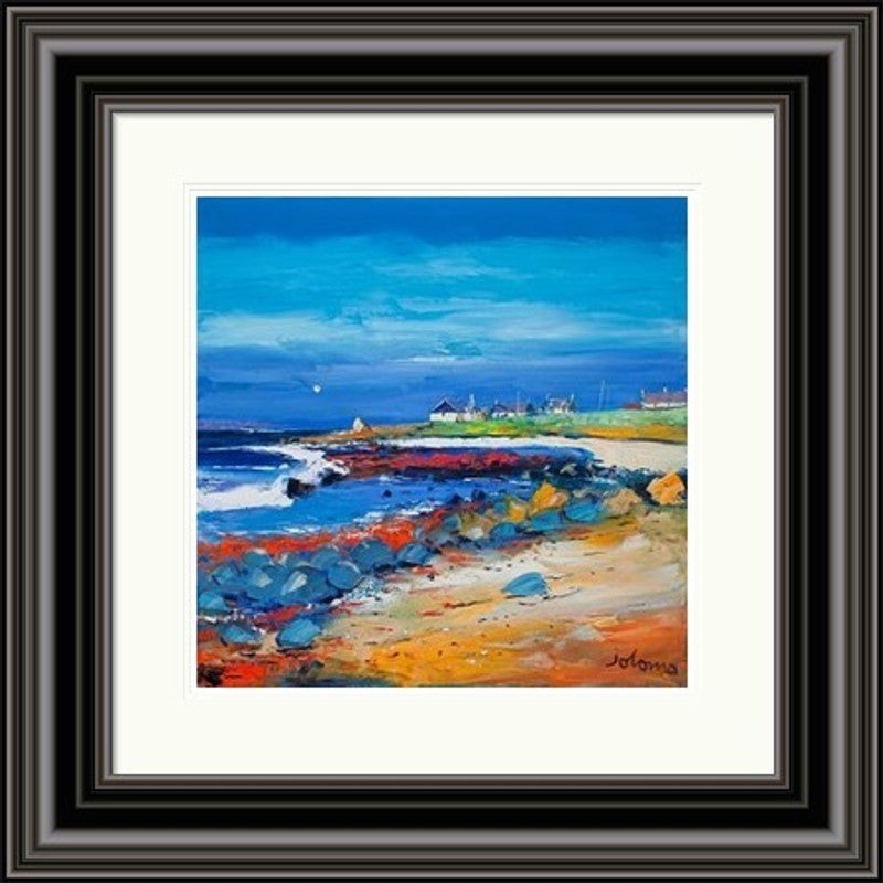 The Red Rocks at Chleit Kirk, Kintyre by Jolomo