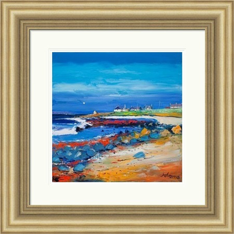 The Red Rocks at Chleit Kirk, Kintyre by Jolomo