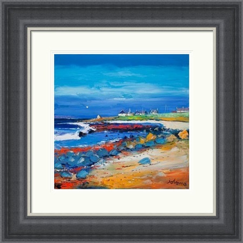The Red Rocks at Chleit Kirk, Kintyre by Jolomo