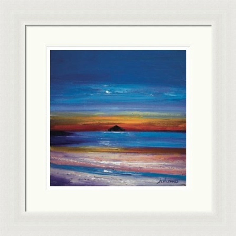 Moonrise, Ailsa Craig by Jolomo