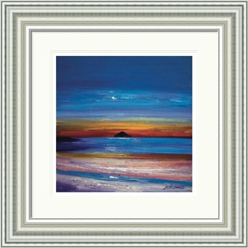 Moonrise, Ailsa Craig by Jolomo