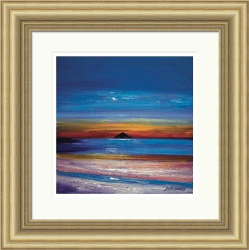 Moonrise, Ailsa Craig by Jolomo