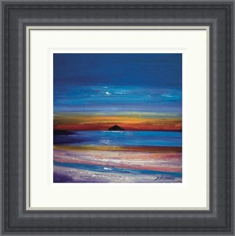 Moonrise, Ailsa Craig by Jolomo