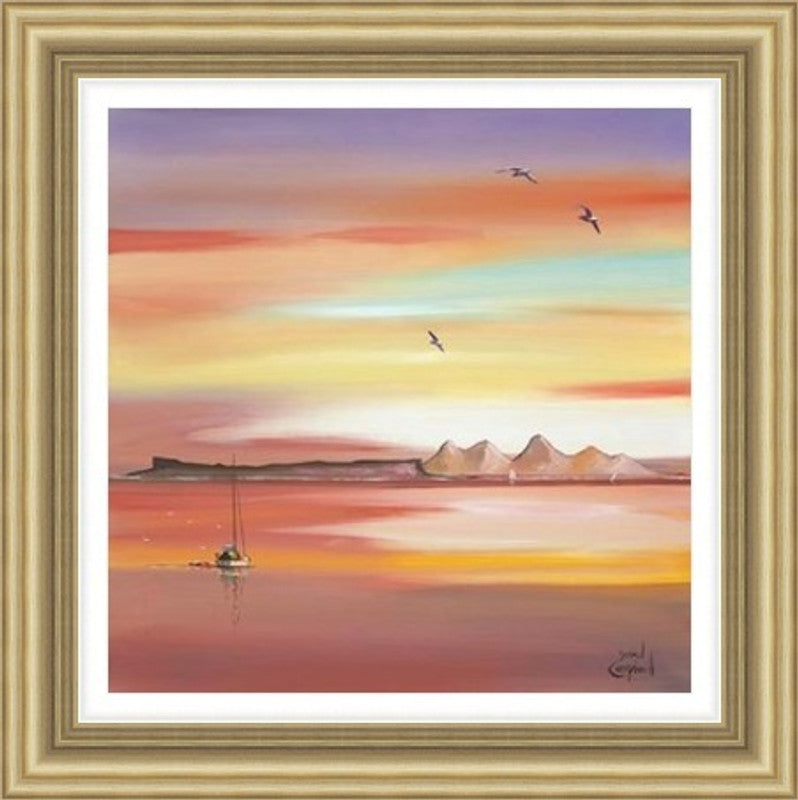 Evening Glow Arisaig by Daniel Campbell