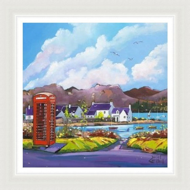 Phone Box, Plockton by Daniel Campbell