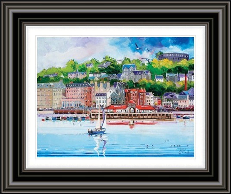 Sailing Into Oban by Daniel Campbell