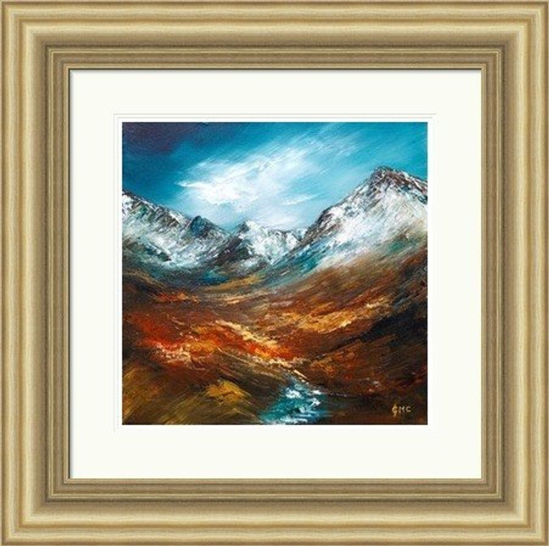 Winter Walk in the Cuillins by Grace Cameron