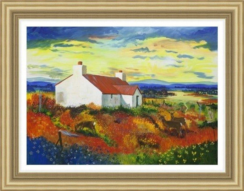 Summer Evening Grazing by Ann Vastano