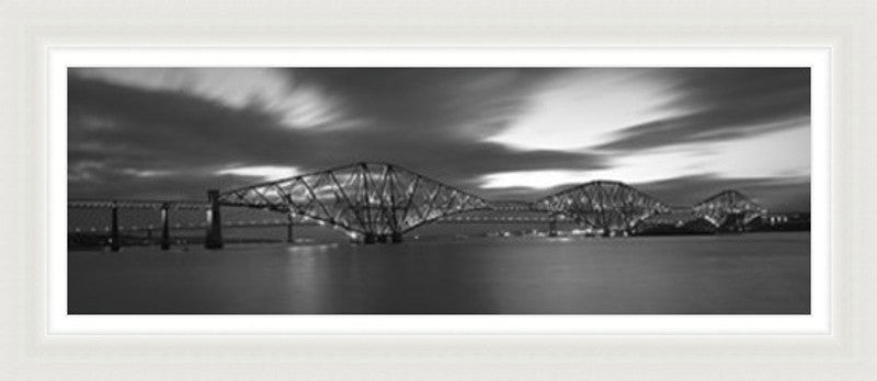 Forth Bridges - Black and White by Ian Marshall
