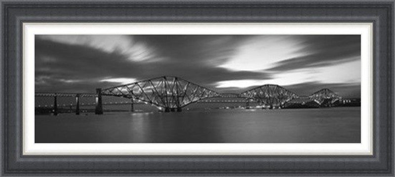 Forth Bridges - Black and White by Ian Marshall
