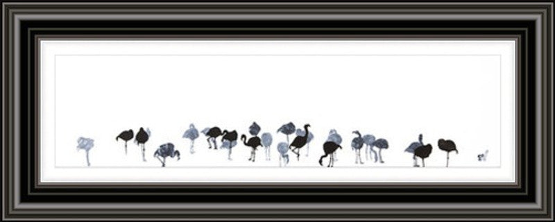 Flamingos by Sandra Vick