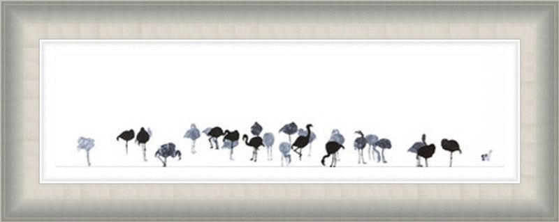 Flamingos by Sandra Vick