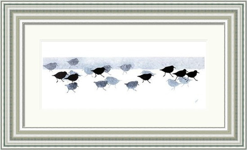 Sanderlings by Sandra Vick