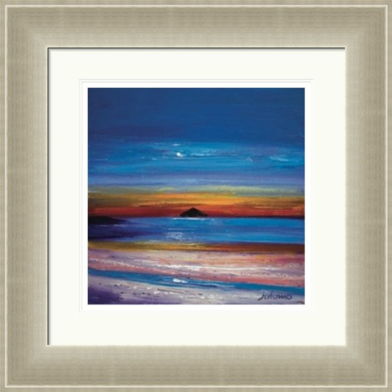 Moonrise, Ailsa Craig by Jolomo