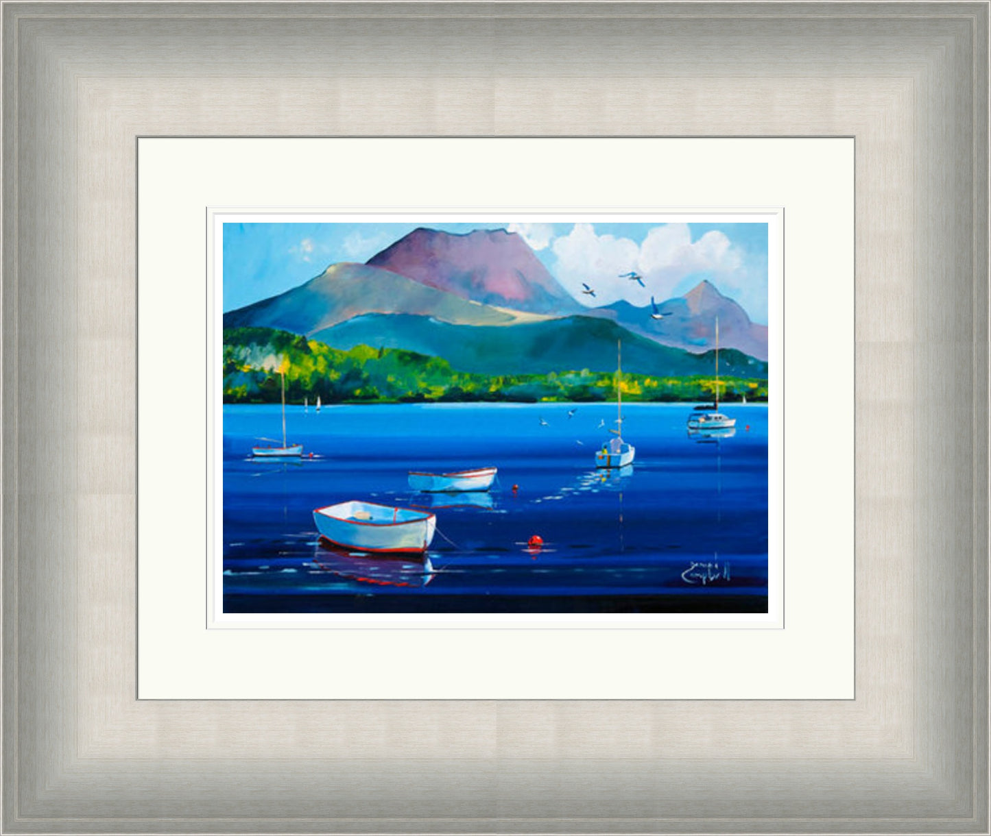 Sailing Out Loch Lomond by Daniel Campbell