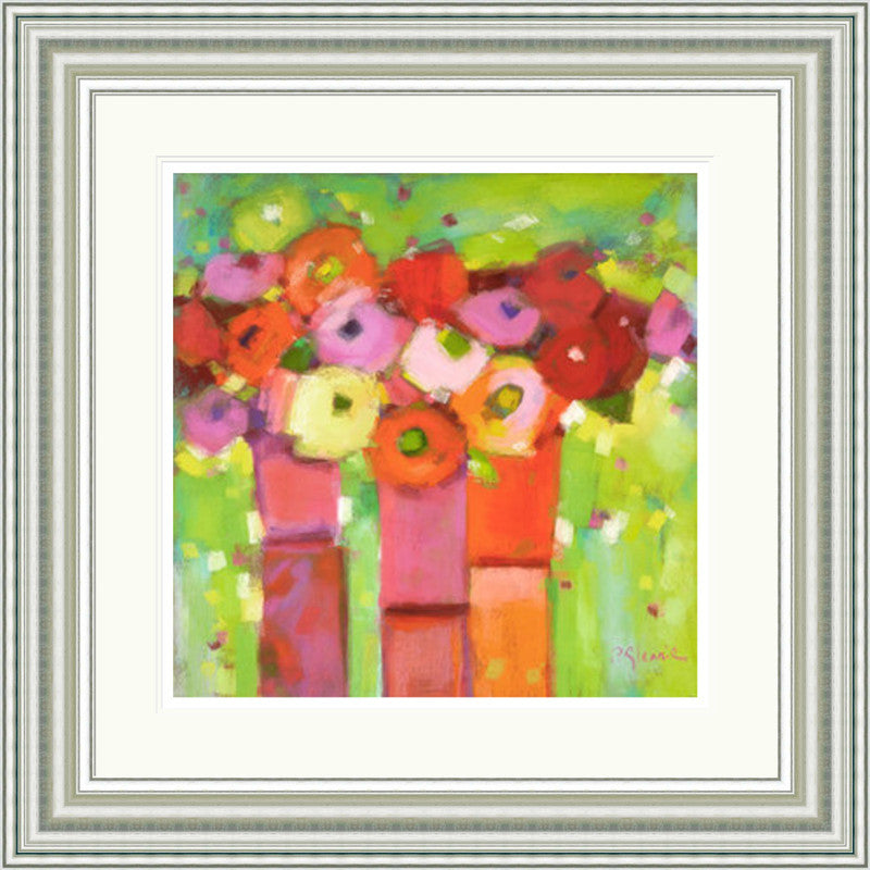 Trio of Summer Blooms by Pam Glennie