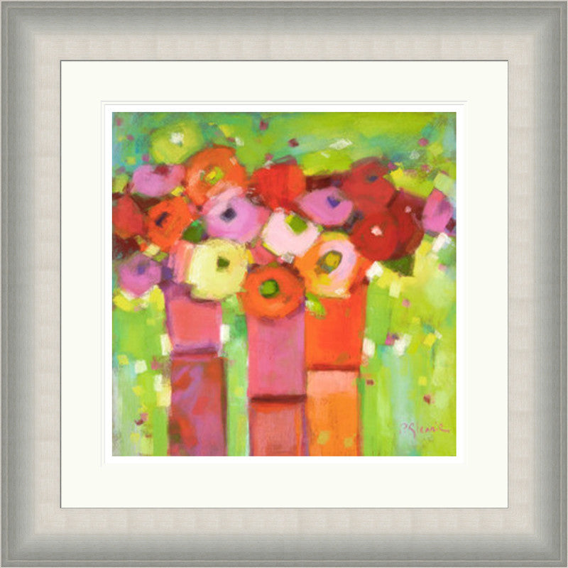 Trio of Summer Blooms by Pam Glennie