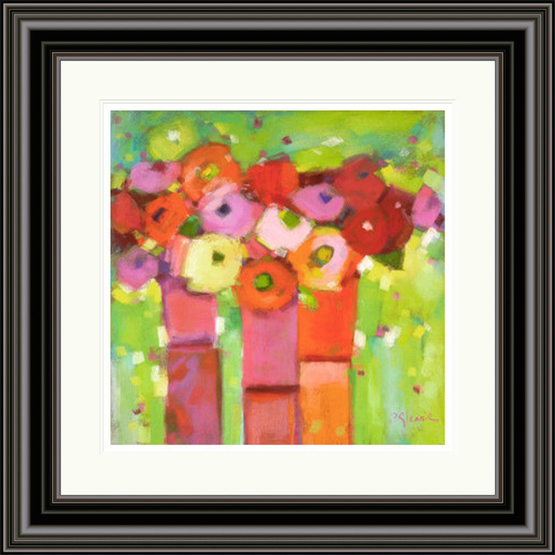 Trio of Summer Blooms by Pam Glennie